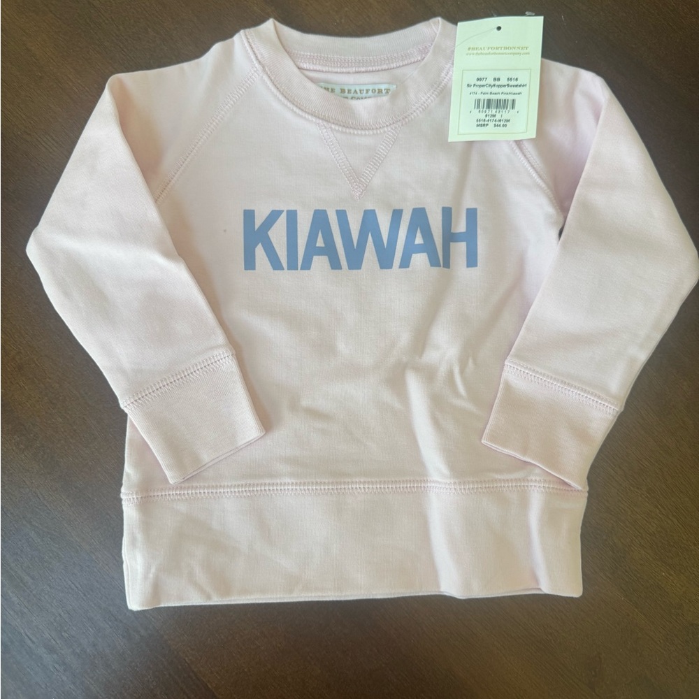 TBBC “KIAWAH” sweatshirt NWT